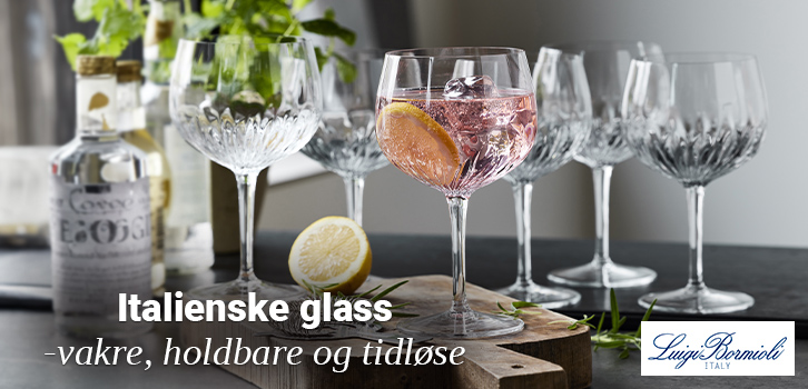 Glass seriene fra Luigi Bormioli!