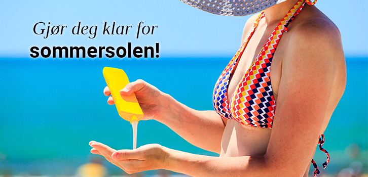 La solen bli din beste venn i sommer