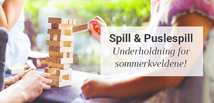 Populære spill og puslespill!