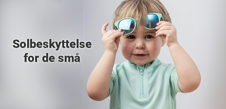 Beskytt barna mot solens stråler!