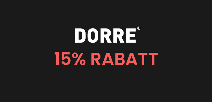 Dorre - 15% rabatt