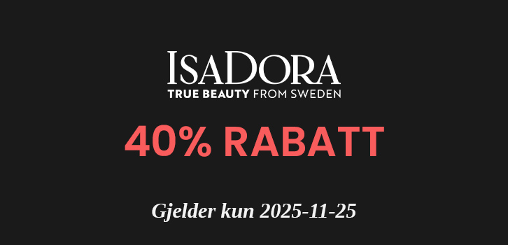 IsaDora - 40% rabatt