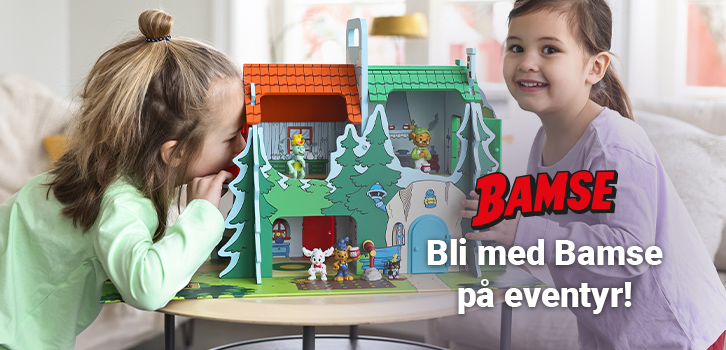 Dra på oppdagelsesferd i Bamses verden!