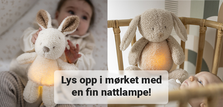 Demp lyset og sett stemningen med en koselig nattlampe!