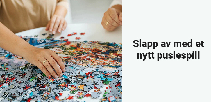 Pusle sammen eller utfordre deg selv!