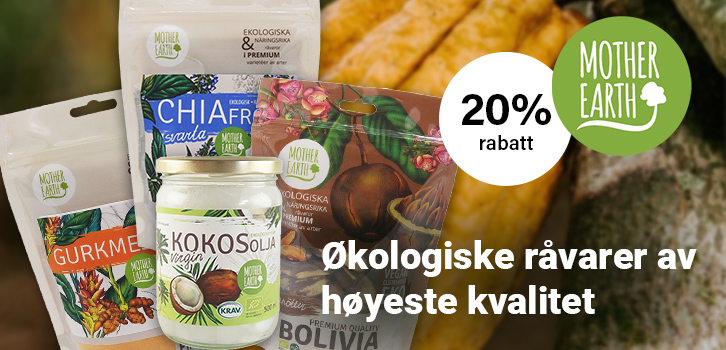 Mother Earth 20% rabatt!