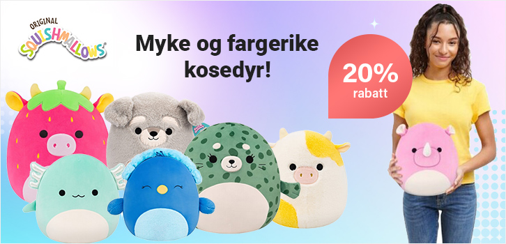 Squishmallows - finn din favoritt!