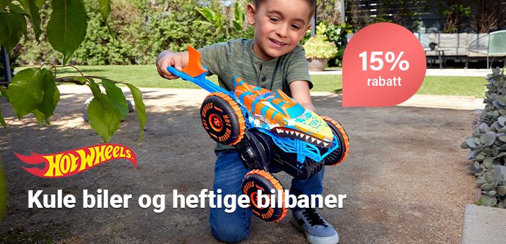 Få fart på leken med superkule Hot Wheels!