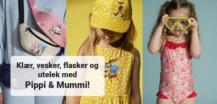 Lengte etter sommeren sammen med Pippi og Mummitrollet!