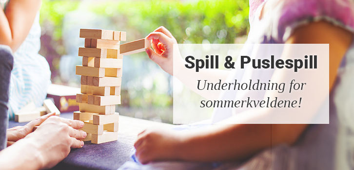 Populære spill og puslespill!