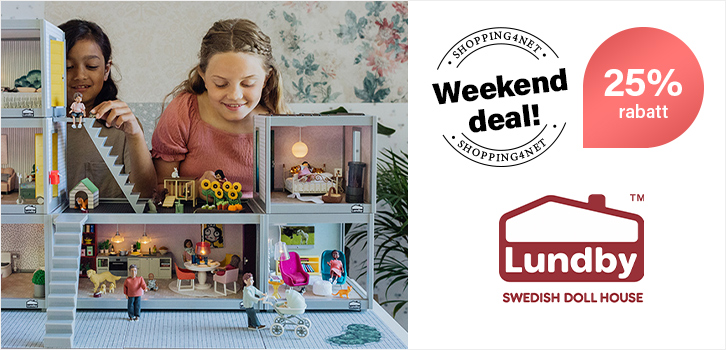 Helgetilbud: 25% rabatt på Lundby!