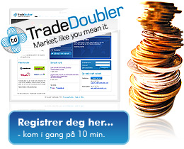 TradeDoubler - Registrer deg her...