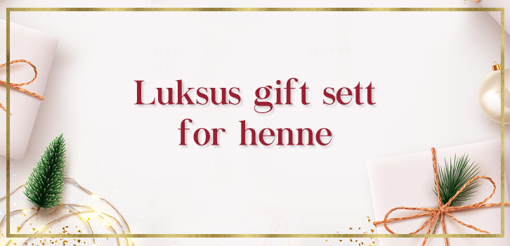 Luksus gift sett for henne