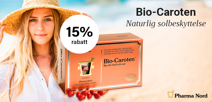 Bio-Caroten - 15% rabatt!