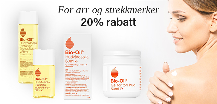 Bio-Oil hudpleieolje - 20% rabatt!