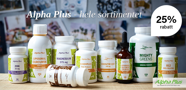 Alpha Plus har alt kroppen din trenger!