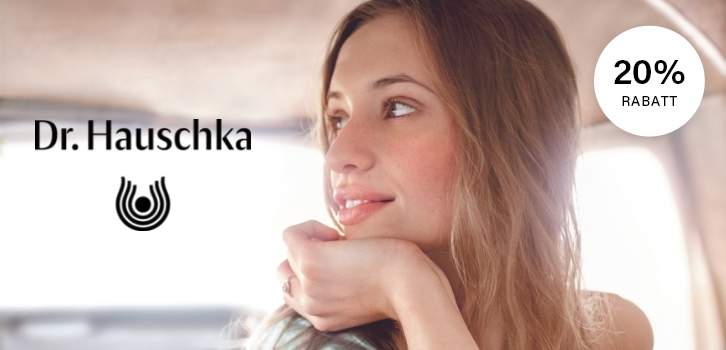20% rabatt på alle produkter fra Dr Hauschka!