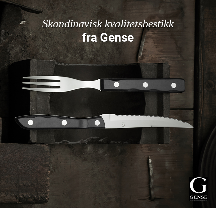 Kvalitetsbestikk fra Gense!