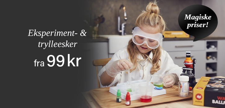Kul tryllekunst og spennende eksperimenter!