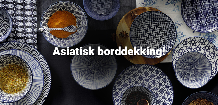 Asiatisk borddekking!