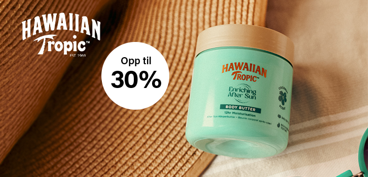 Hawaiian Tropic - opp til 30% rabatt