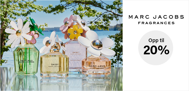 Marc Jacobs - opp til 20% rabatt