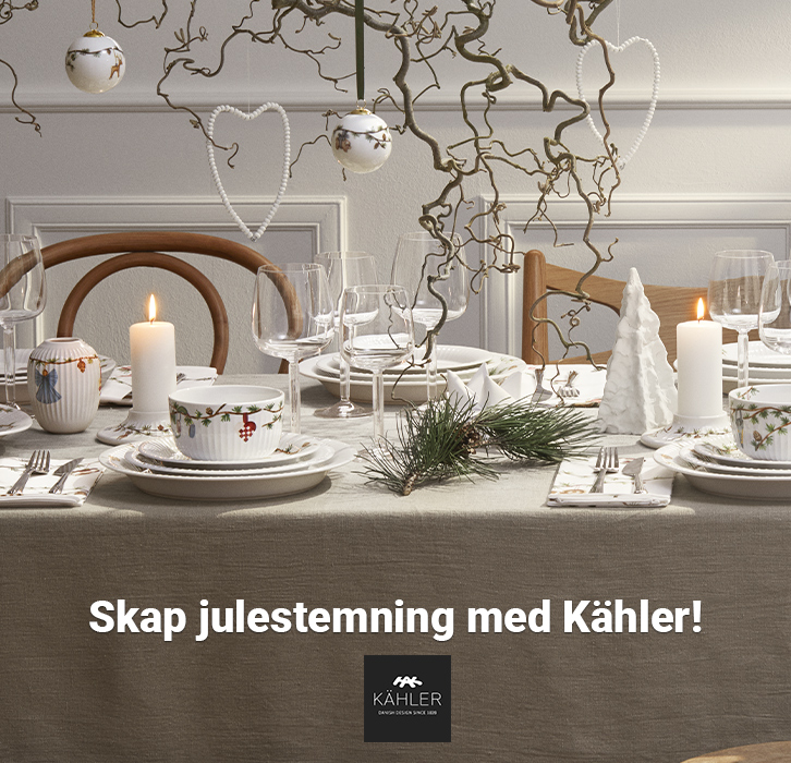 Hammershøi julekolleksjon fra Kähler!