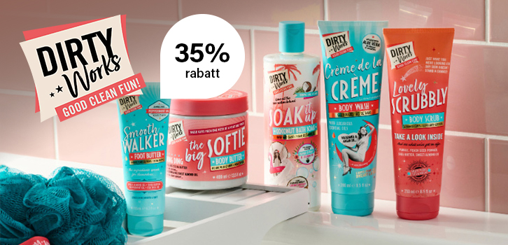 Dirty Works - 35% rabatt