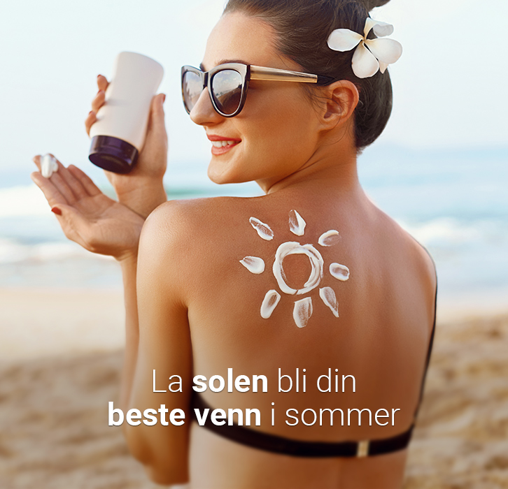 La solen bli din beste venn i sommer