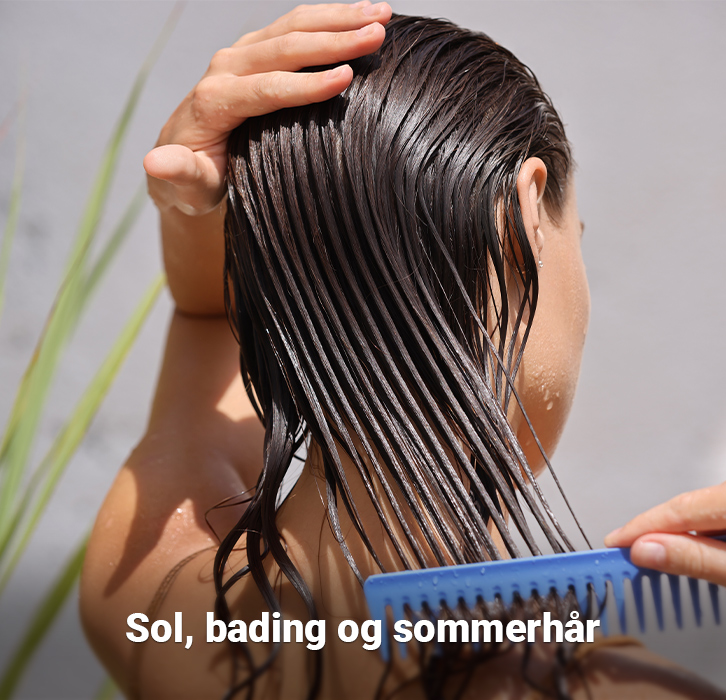 Sol, bading og sommerhår