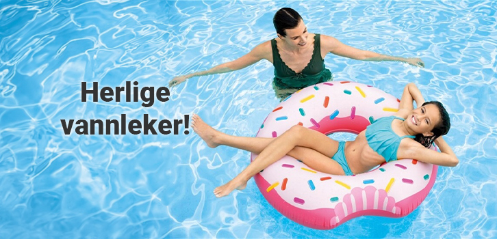 Herlig vannlek i sommar!