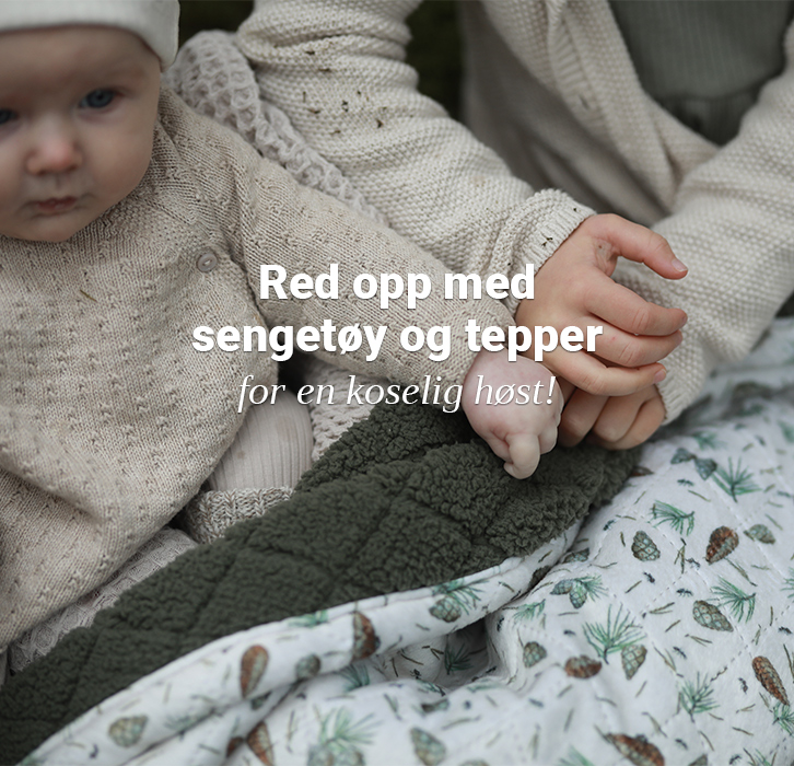 Møt høsten med myke sengetekstiler og varme tepper.