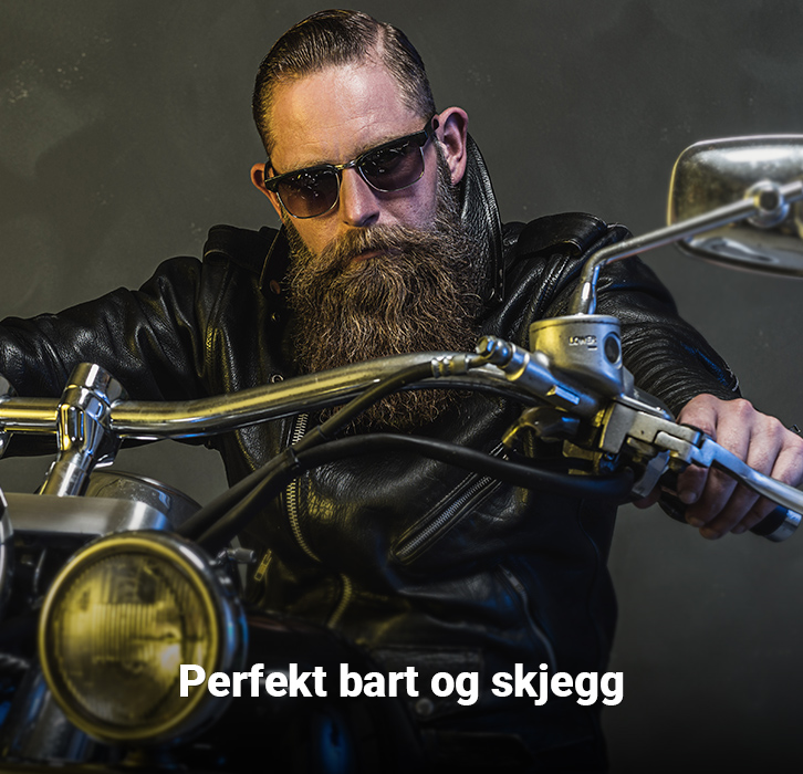 Perfekt bart og skjegg