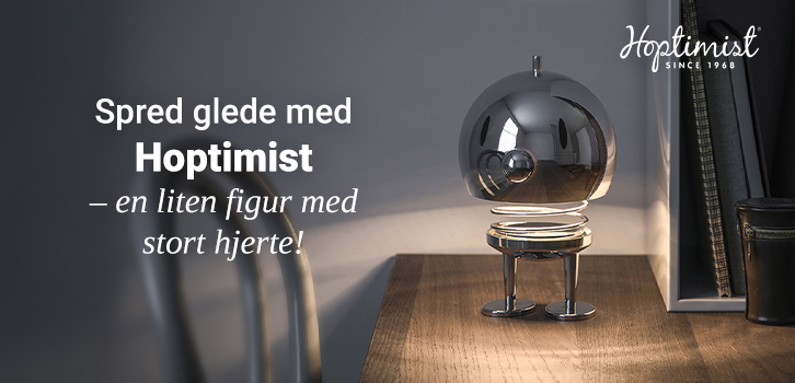 Kampanje på Hoptimist - En liten figur med stort hjerte!