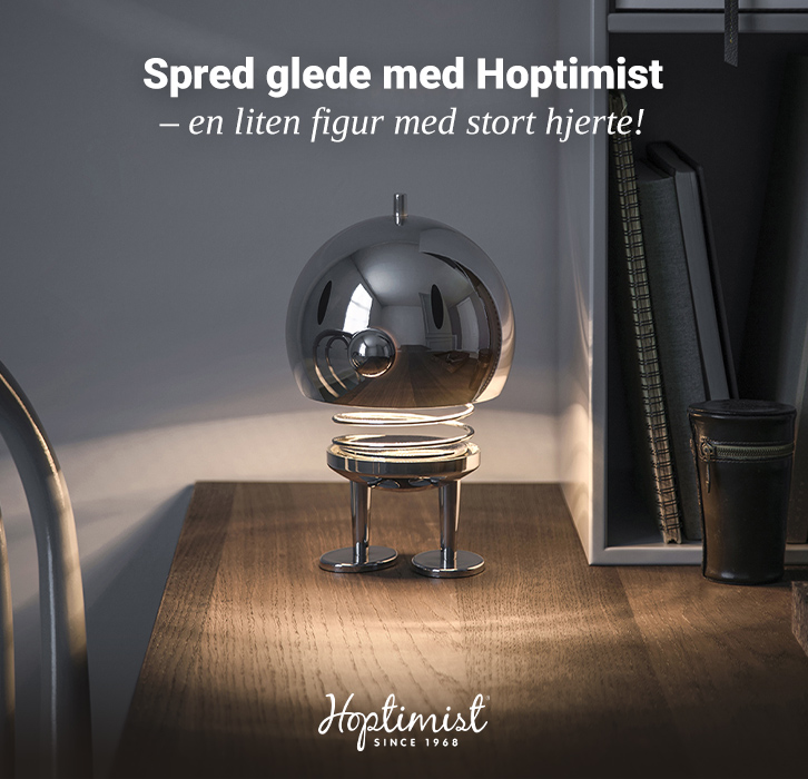 Kampanje på Hoptimist - En liten figur med stort hjerte!