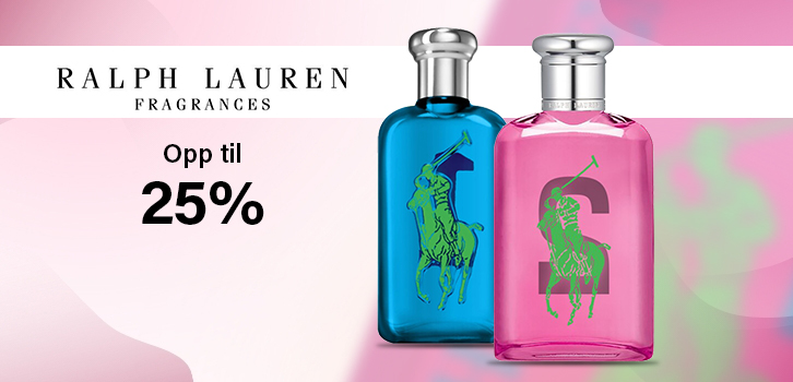 Ralph Lauren - opp til 25% rabatt