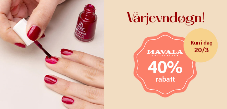 Mavala - 40% rabatt