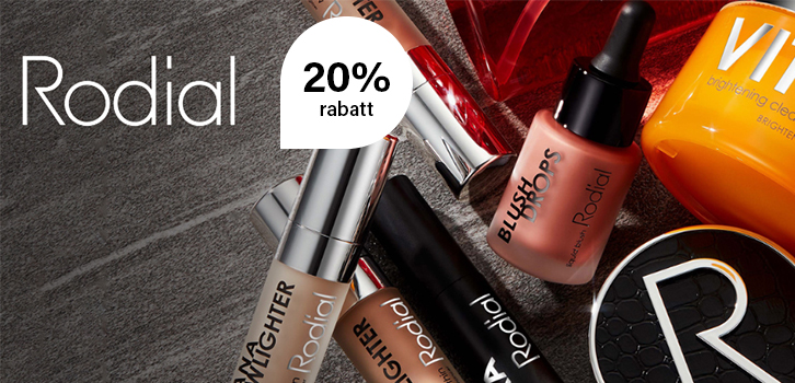 Rodial - 20% rabatt