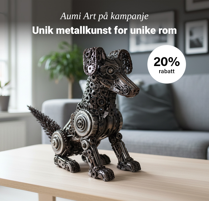 Unike håndlagde metallfigurer!