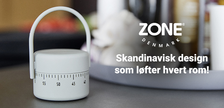 Kampanje på Zone – skandinavisk design som løfter hvert rom!