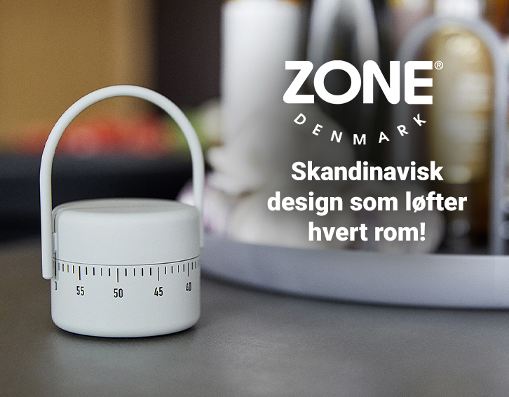Kampanje på Zone – skandinavisk design som løfter hvert rom!