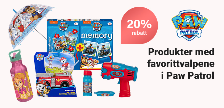 Redde dagen sammen med Paw Patrol!