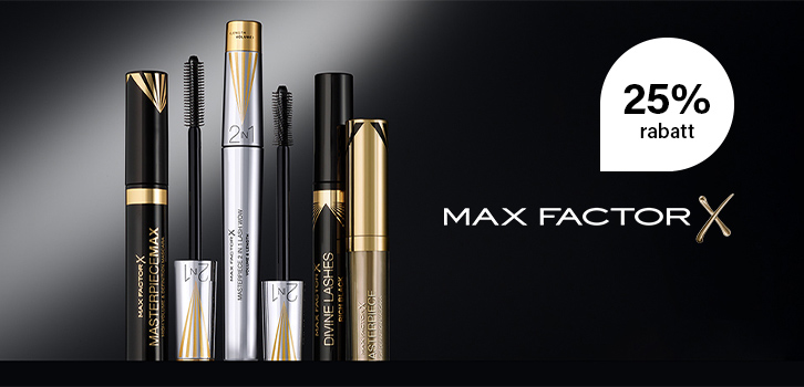 Max Factor - 25% rabatt