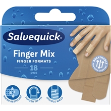 18 stk - Salvequick Finger Mix 18 st