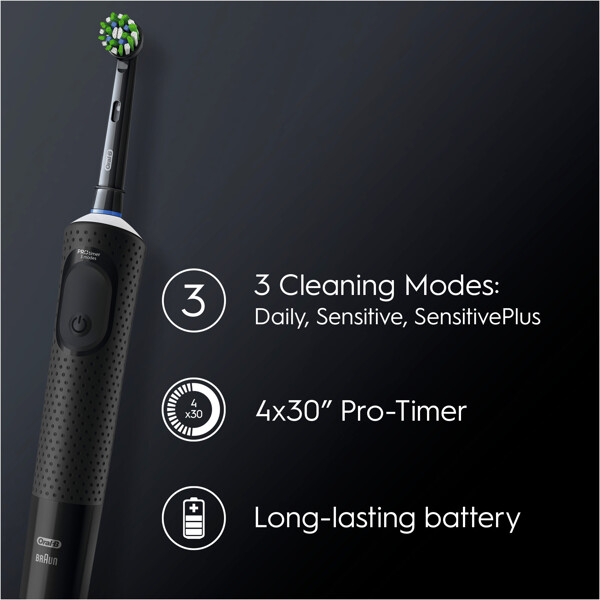 Oral-B Vitality Pro Black Extra Refill (Bilde 2 av 4)