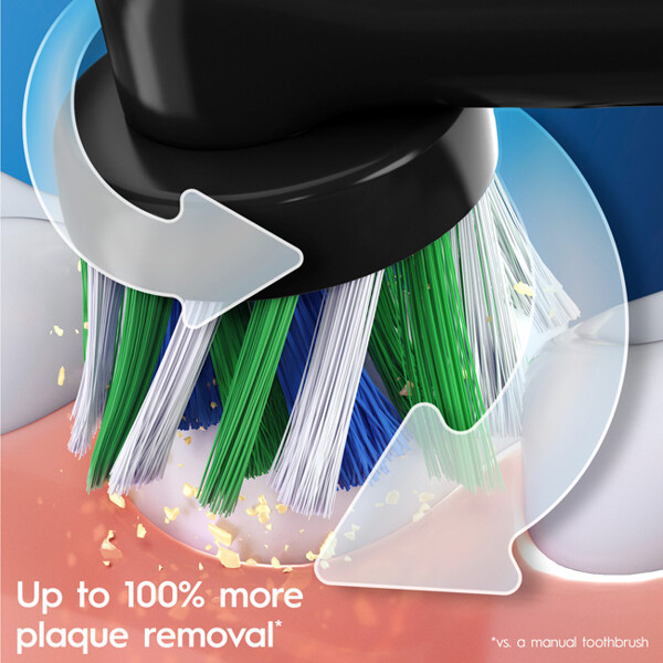 Oral-B Vitality Pro Black Extra Refill (Bilde 3 av 4)