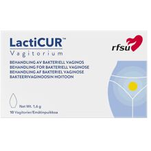 RFSU LactiCUR Vagitorium 10 stk/pakke