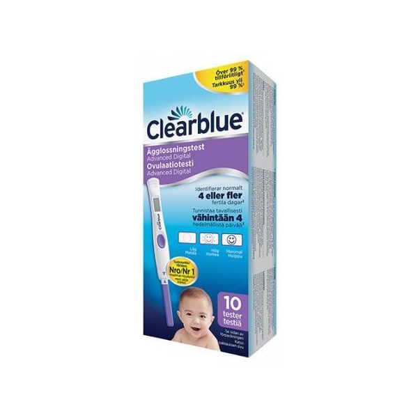 Clearblue Advanced Ägglossningstest (Bilde 1 av 2)
