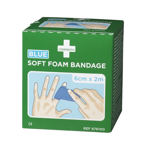 Cederroth Soft Foam Bandage 6cm x 2m  2-pack