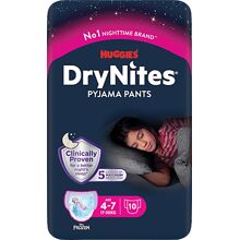 DryNites Girl 4-7 10 stk/pakke